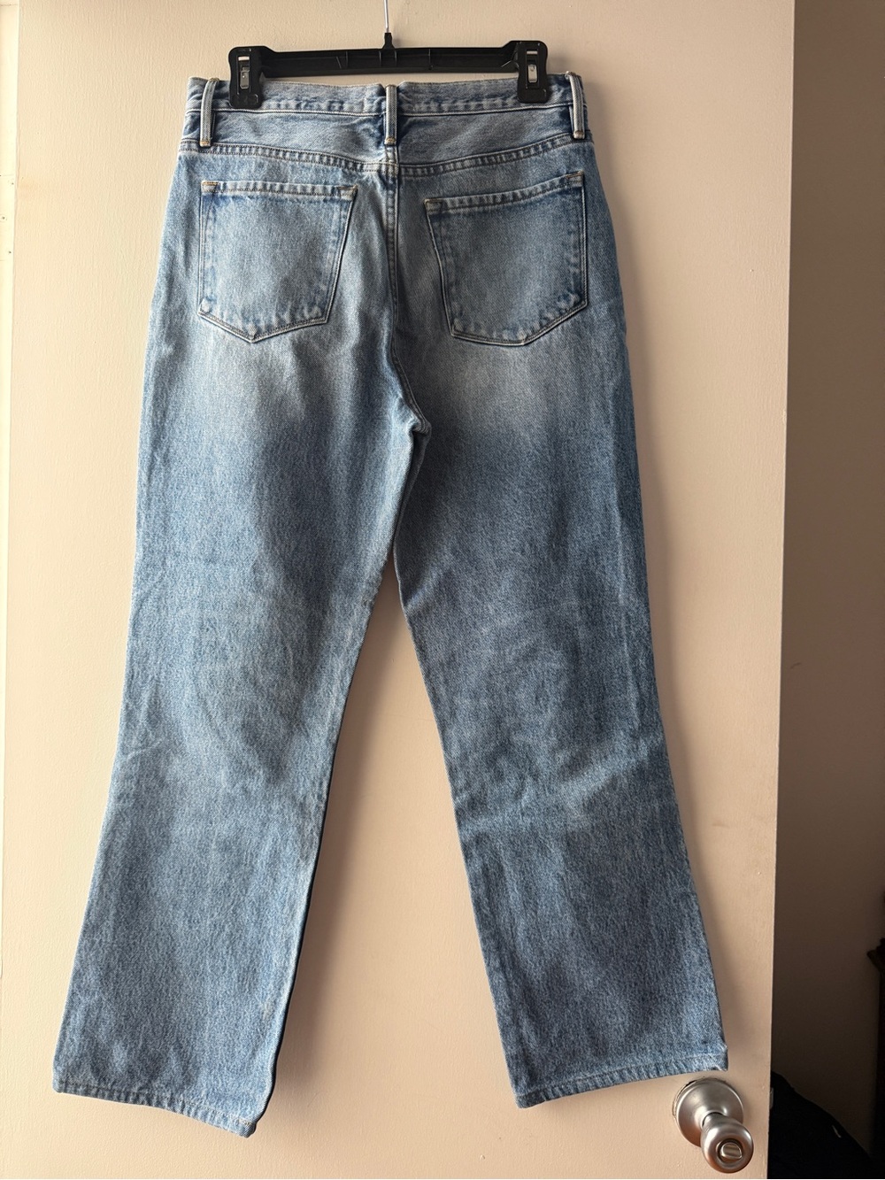 Frame Light Blue women’s Straight Jeans
